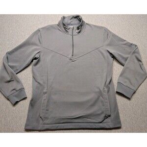 Nike Golf Tour Performance men's Medium jacket gray full zip sleeves